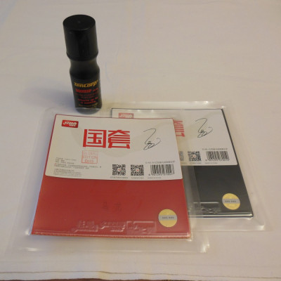 Ma Long rubbers + TenCorp® Booster