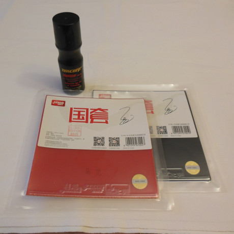 Ma Long rubbers + TenCorp® Booster