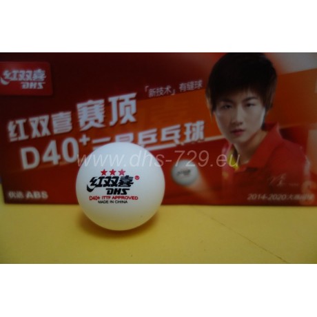 30 pcs DHS D40 3Star Table Tennis Plastic Ping Pong Balls Color Orange 